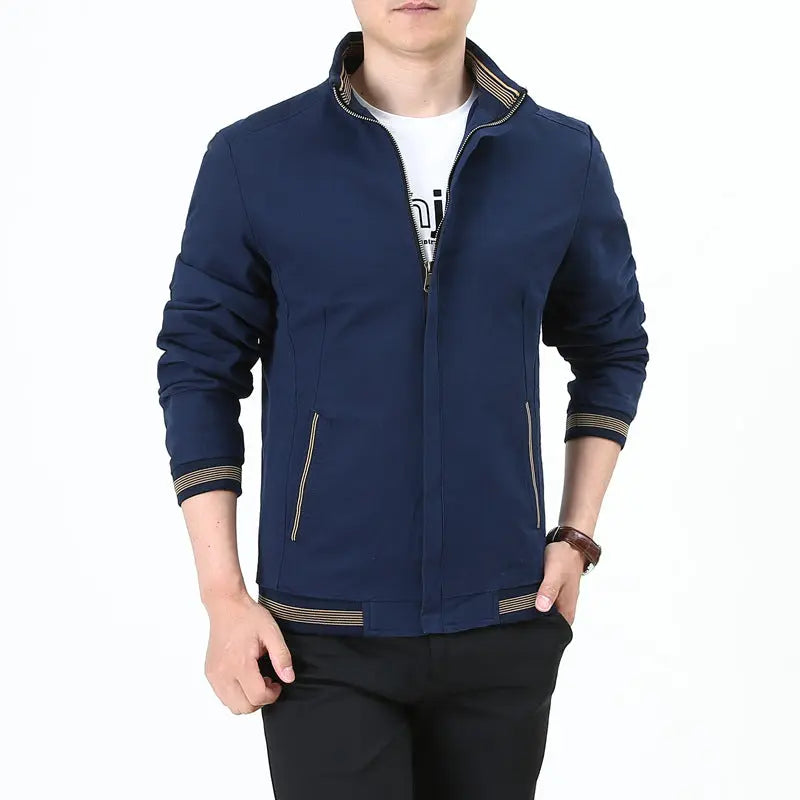 Jaqueta Bomber Masculina Casual de Algodão Loja Kingseven Oficial