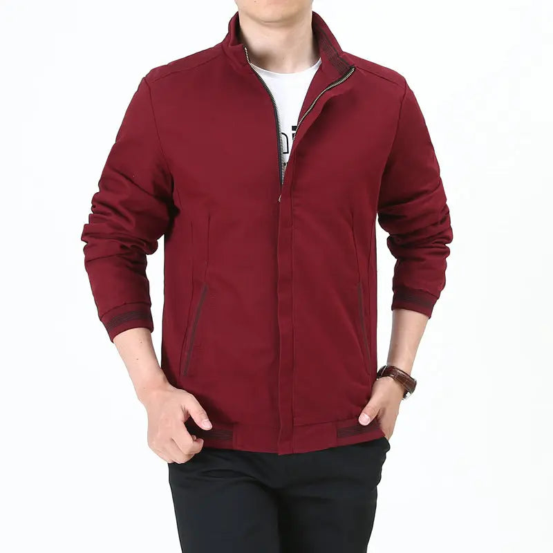 Jaqueta Bomber Masculina Casual de Algodão Loja Kingseven Oficial