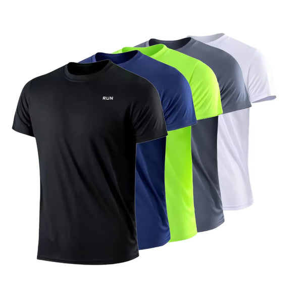 Camisa Tecnológica de Treino Masculina - Absorção de Umidade e Secagem Rápida