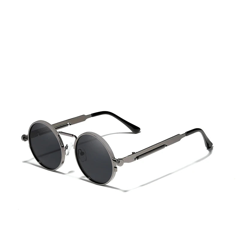 óculos de sol steampunk cinza