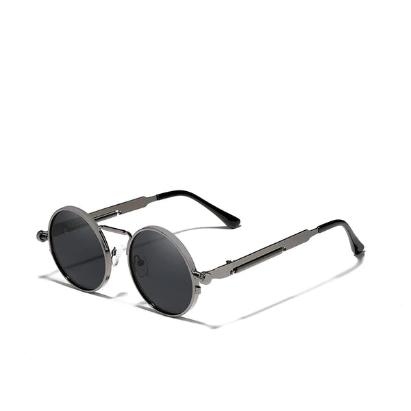 óculos de sol steampunk cinza