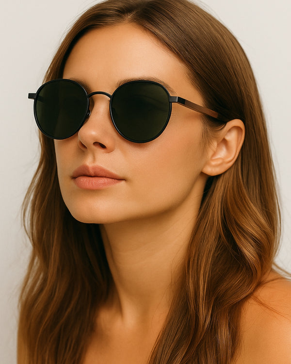 Óculos de Sol Feminino Redondos KINGSEVEN W5519